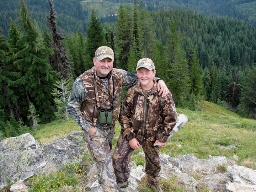 Dirk with his hunting buddy, Austin