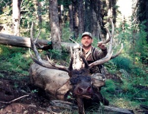 My bull was so torn up and covered in blood and mud it was hard to get good photos