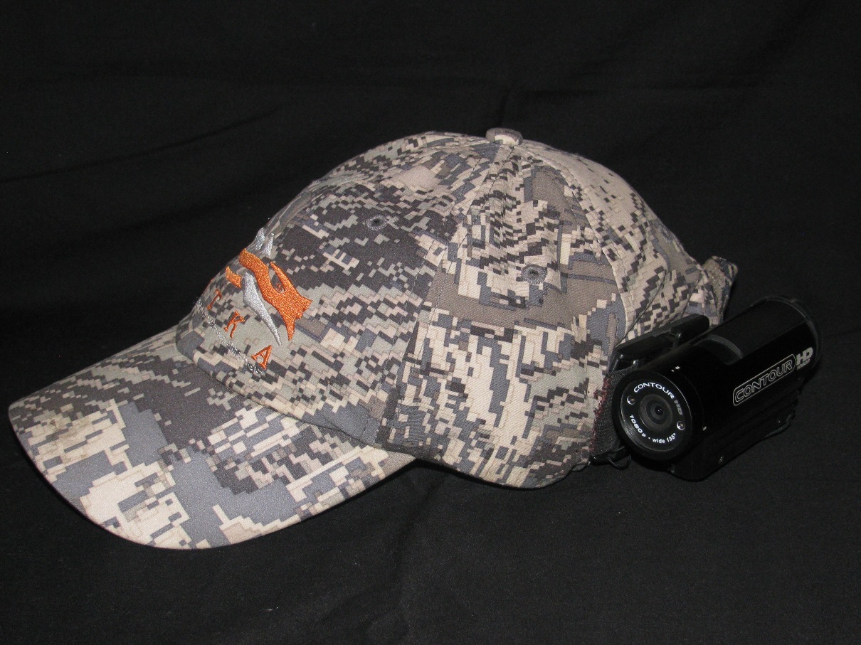 Contour Hat / Baseball Cap Mount For ContourHD, Plus2, Roam2 & Roam Cameras