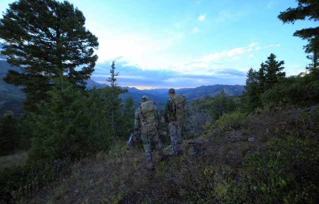 Corey & Dirk Overlooking Canyon